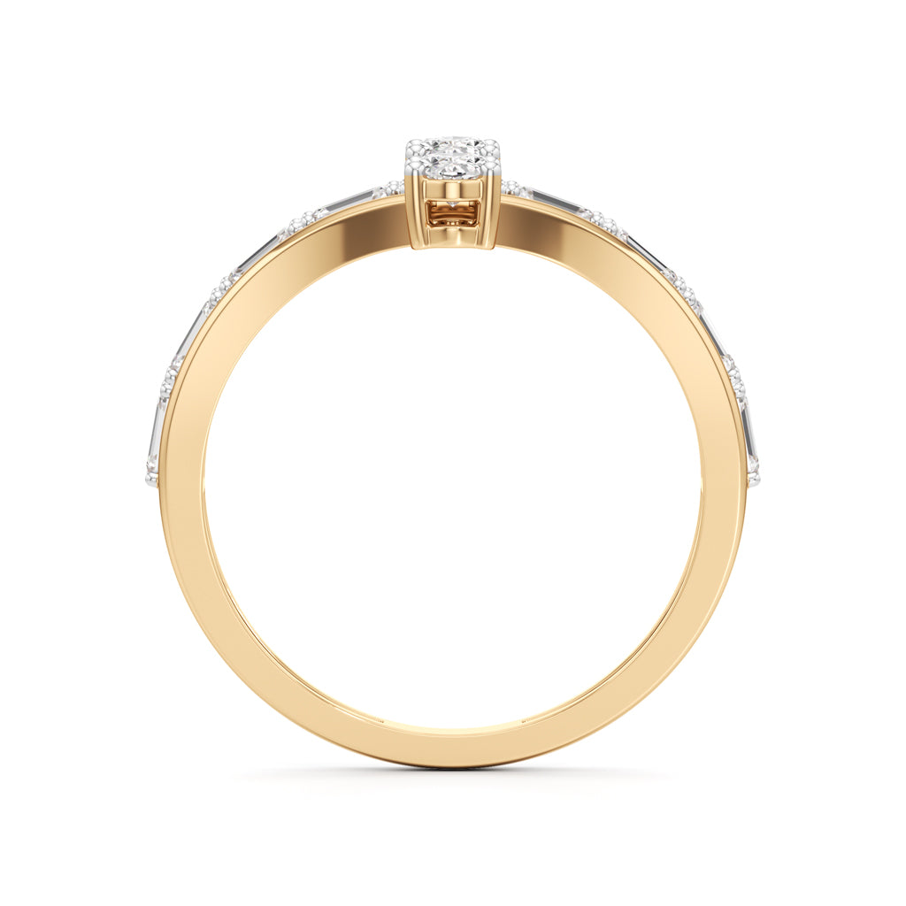 Horizon Radiance Multi-Diamond Ring