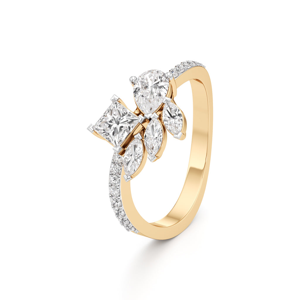 Enchanted Garden Diamond Ring