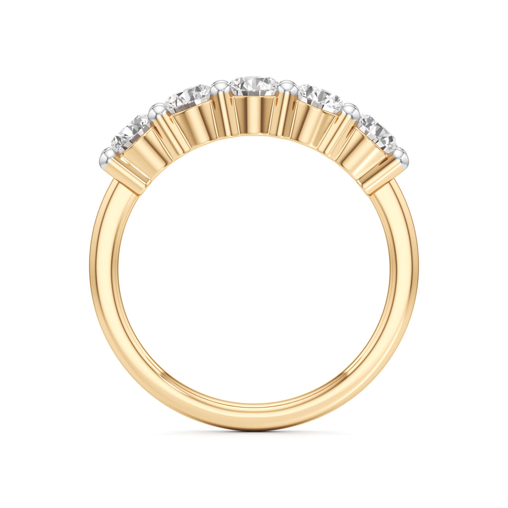 Five Stone Round Diamond Ring