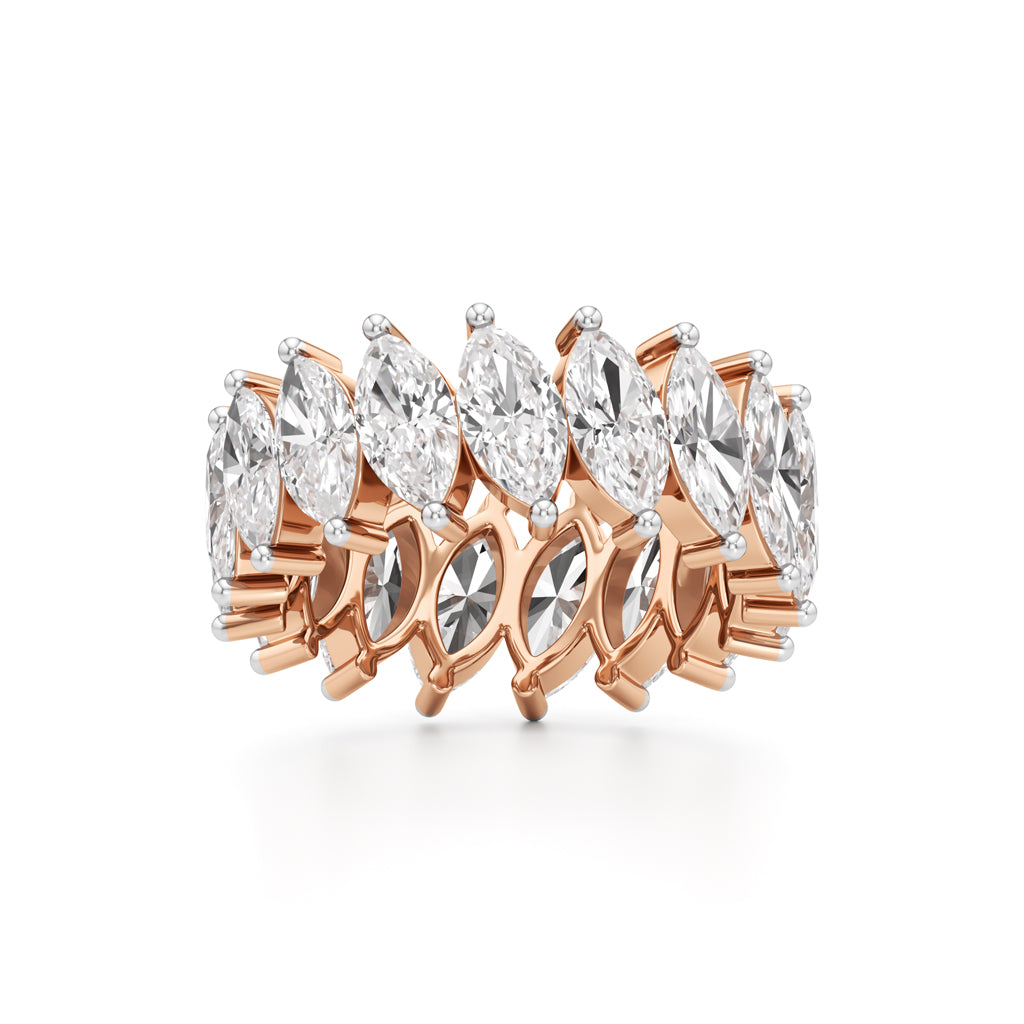 Marquise Diamond Eternity Band