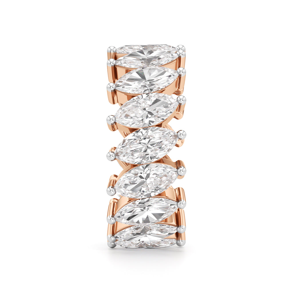 Marquise Diamond Eternity Band