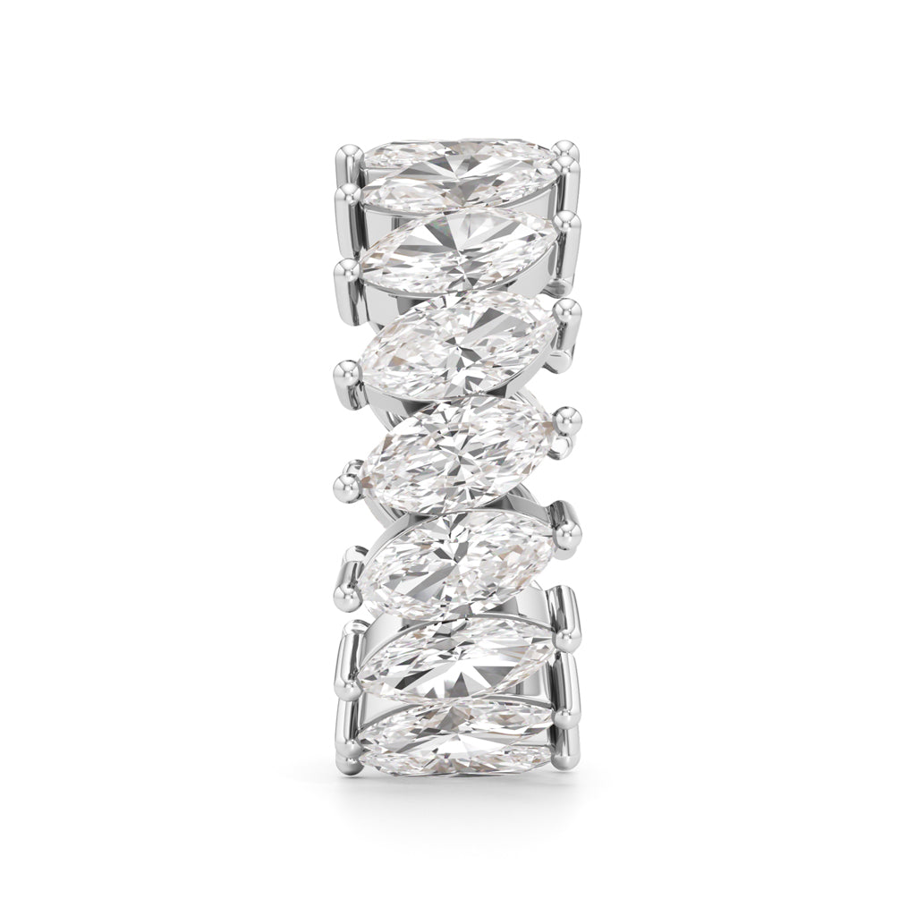 Marquise Diamond Eternity Band