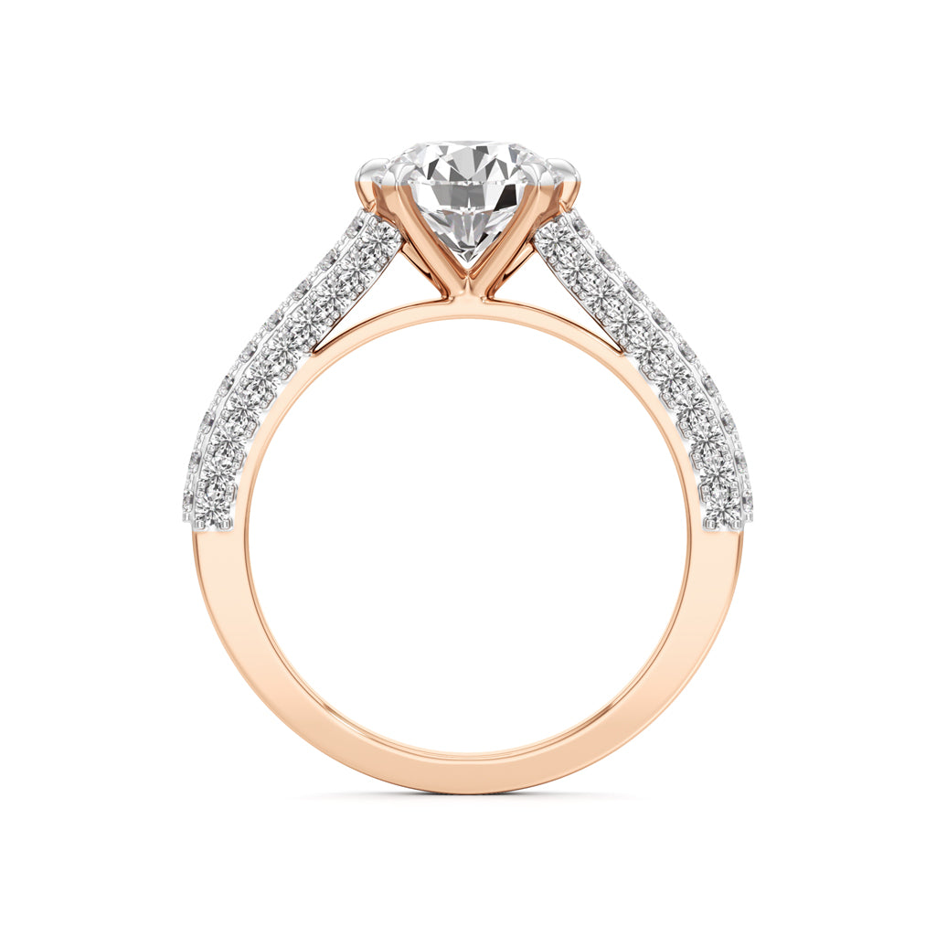 Lustrous Charm Diamond Ring