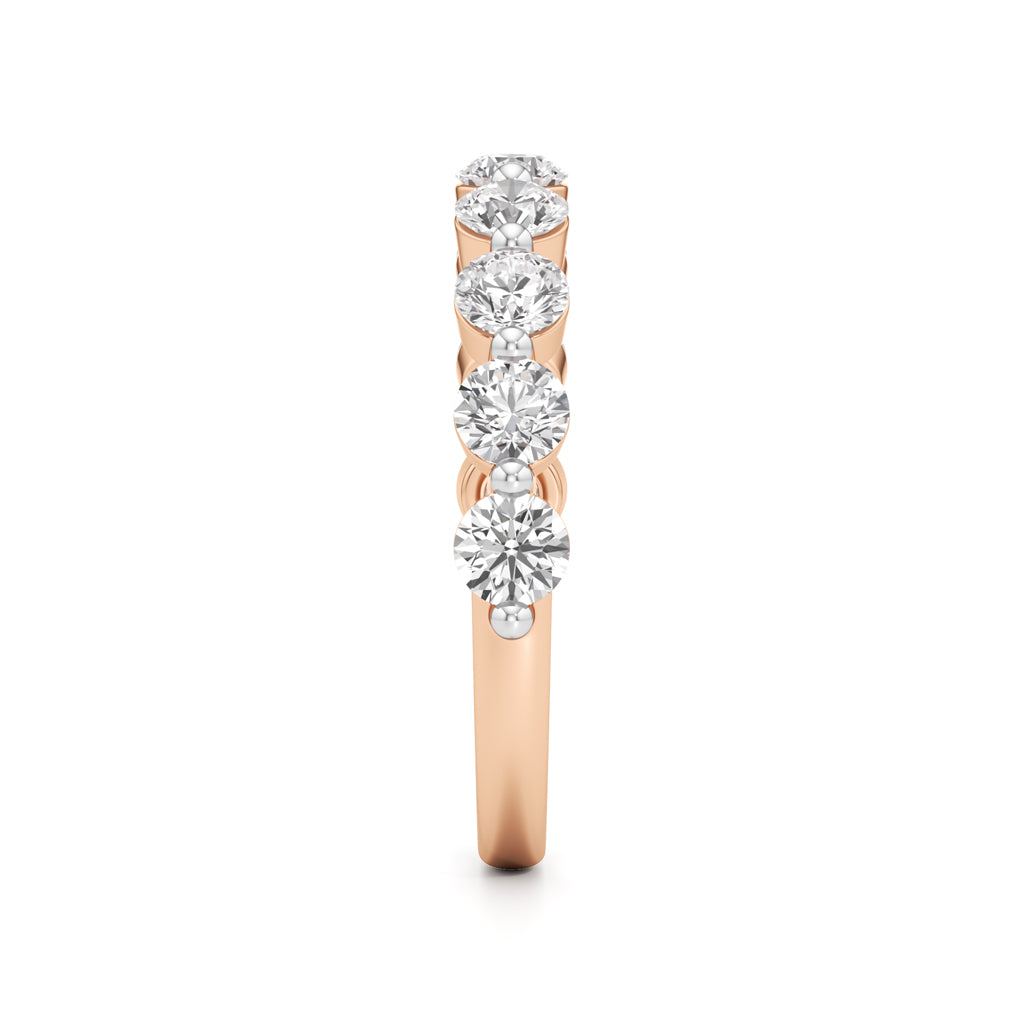 Classic Seven-Stone Diamond Band