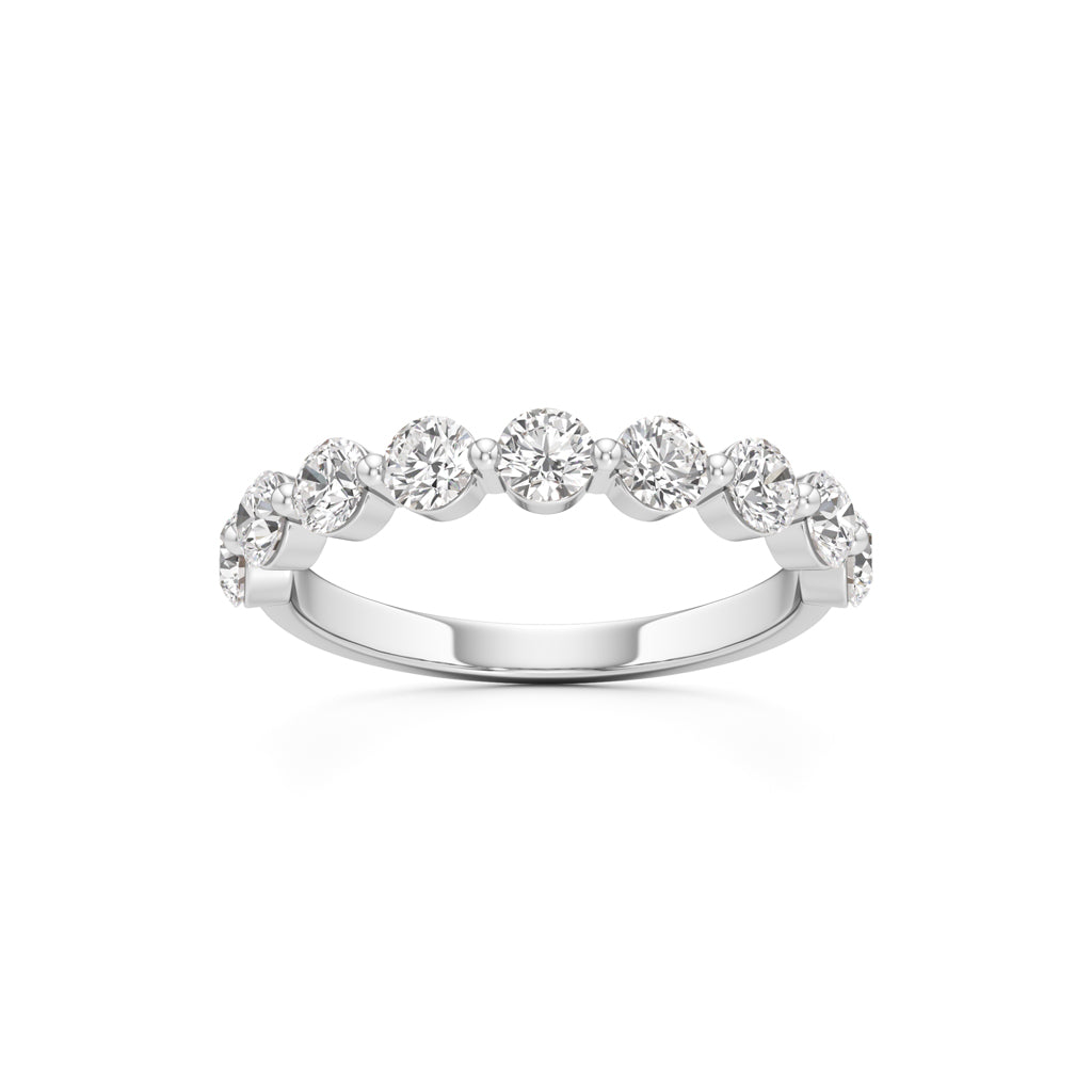 Classic Seven-Stone Diamond Band