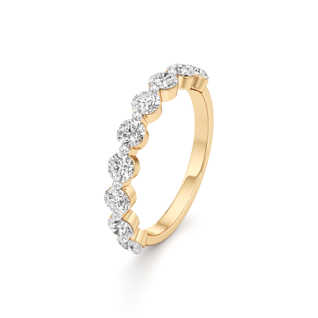 Classic Seven-Stone Diamond Band