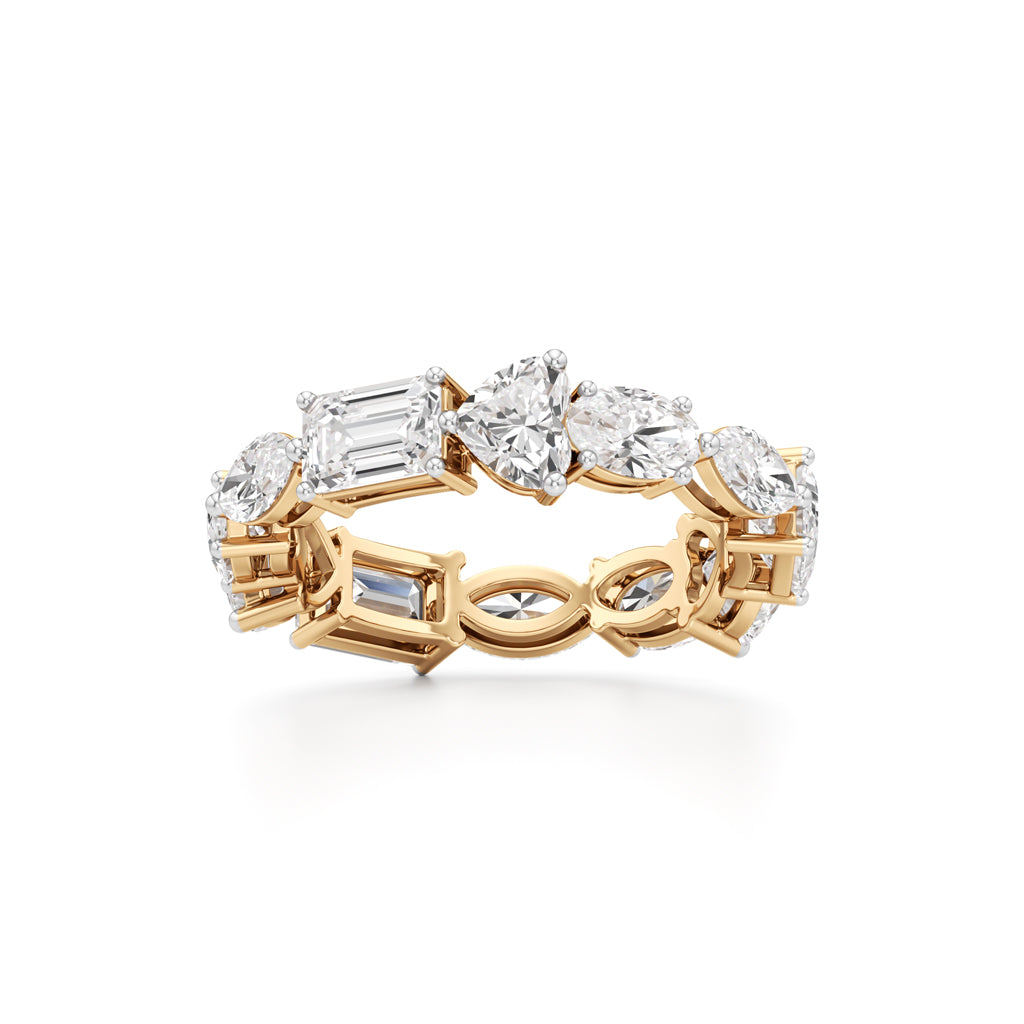 Celestia Radiant Eternity Band