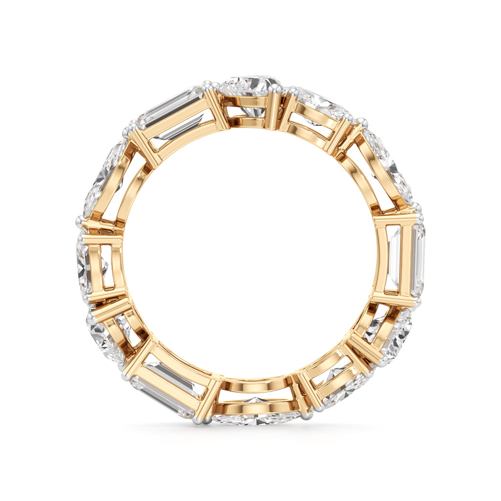 Celestia Radiant Eternity Band