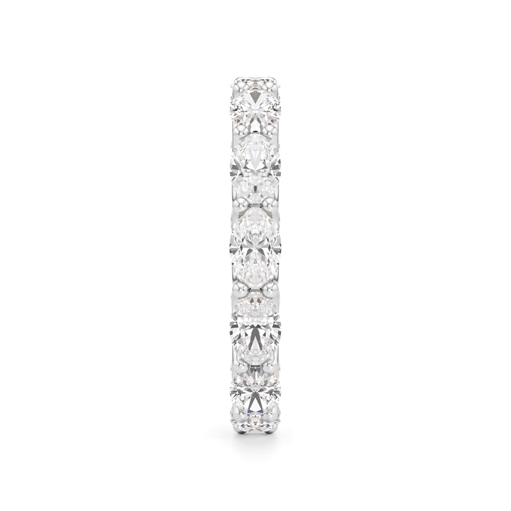 Eterna Classic Oval Diamond Band