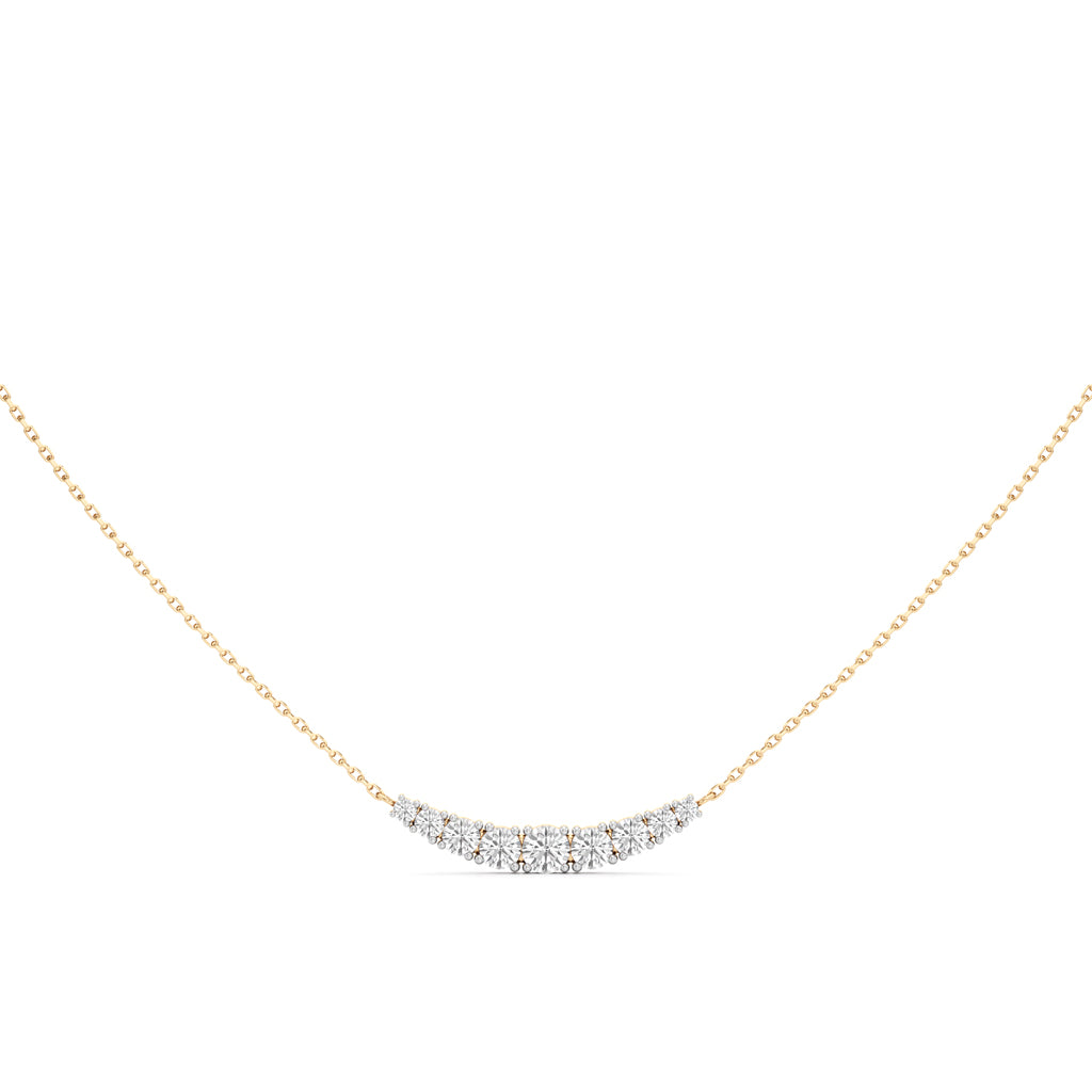 Nerissa Bar Round Cut Casual Pendant