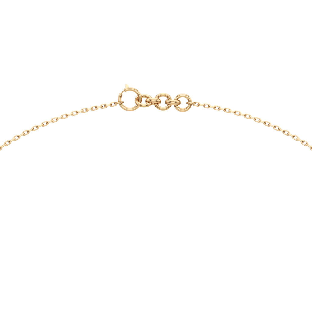 Joviana 1Ct Open Circle Round Cut Casual Pendant