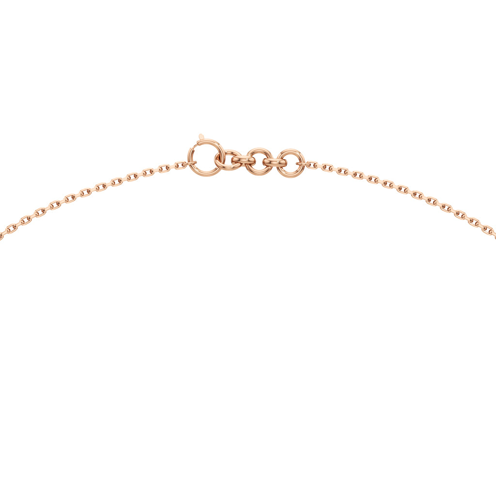 Wistaria Flower Style Round Cut Delicate Pendant