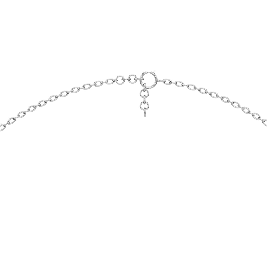 Glenna 0.50Ct Dangling Round Cut Delicate Pendant