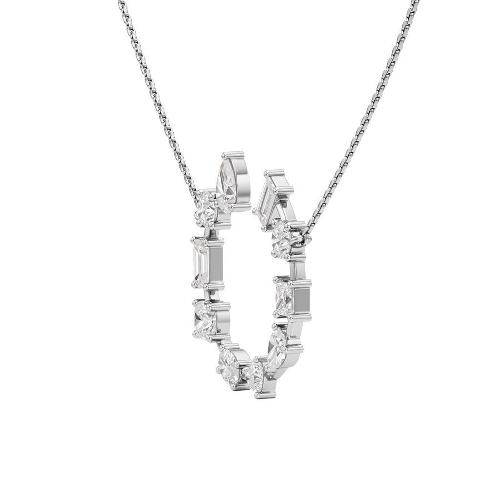 Naomi 2.50Ct Unique Shape Fancy Pendant