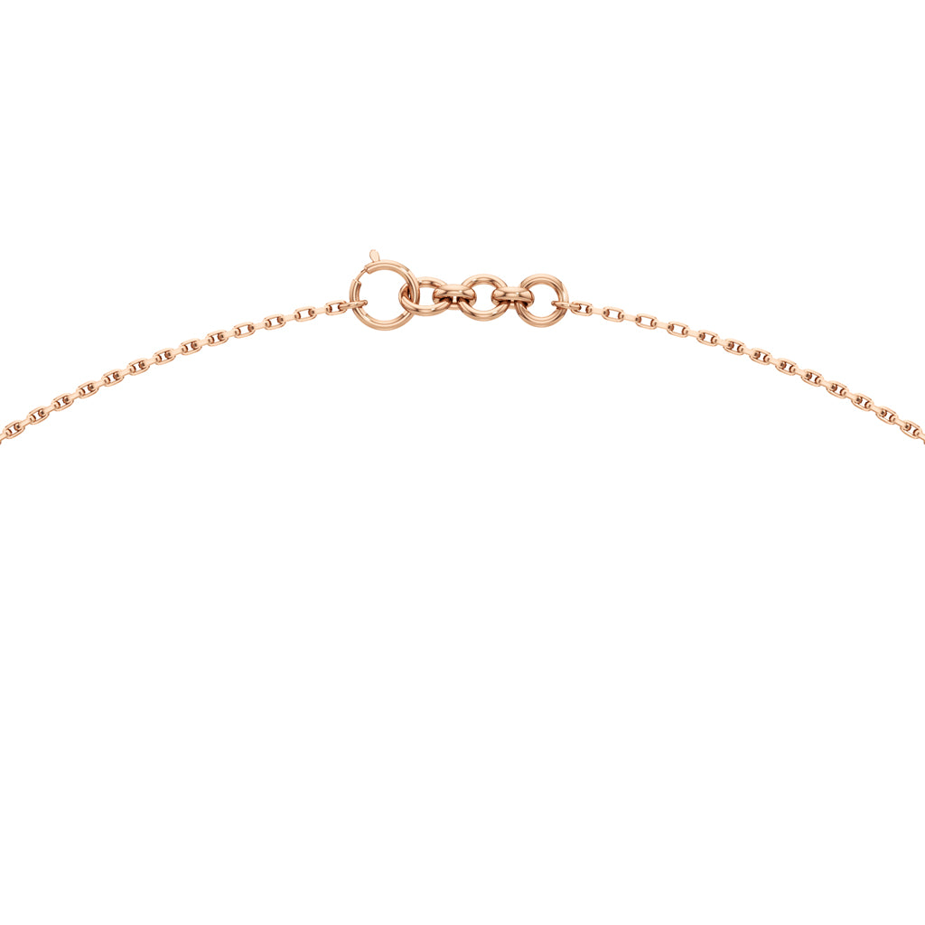 Hush Floral Round Cut Delicate Pendant
