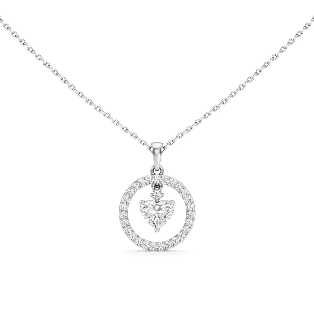 1.00 Ct Fancy Mirage Pendant