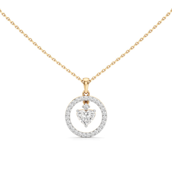 1.00 Ct Fancy Mirage Pendant