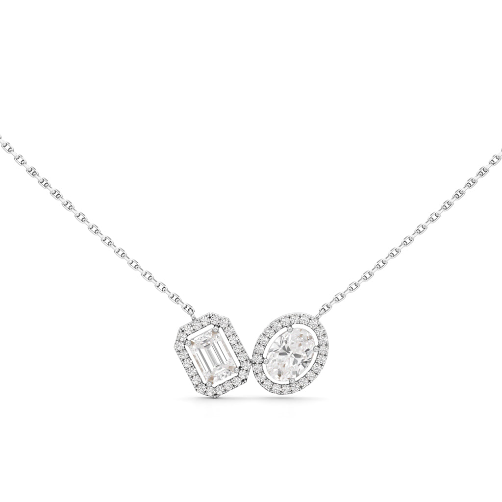 1.75 Ct Halo Enchant Pendant