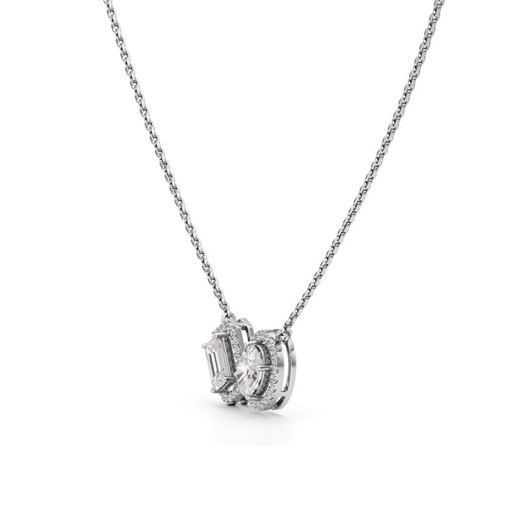 1.75 Ct Halo Enchant Pendant