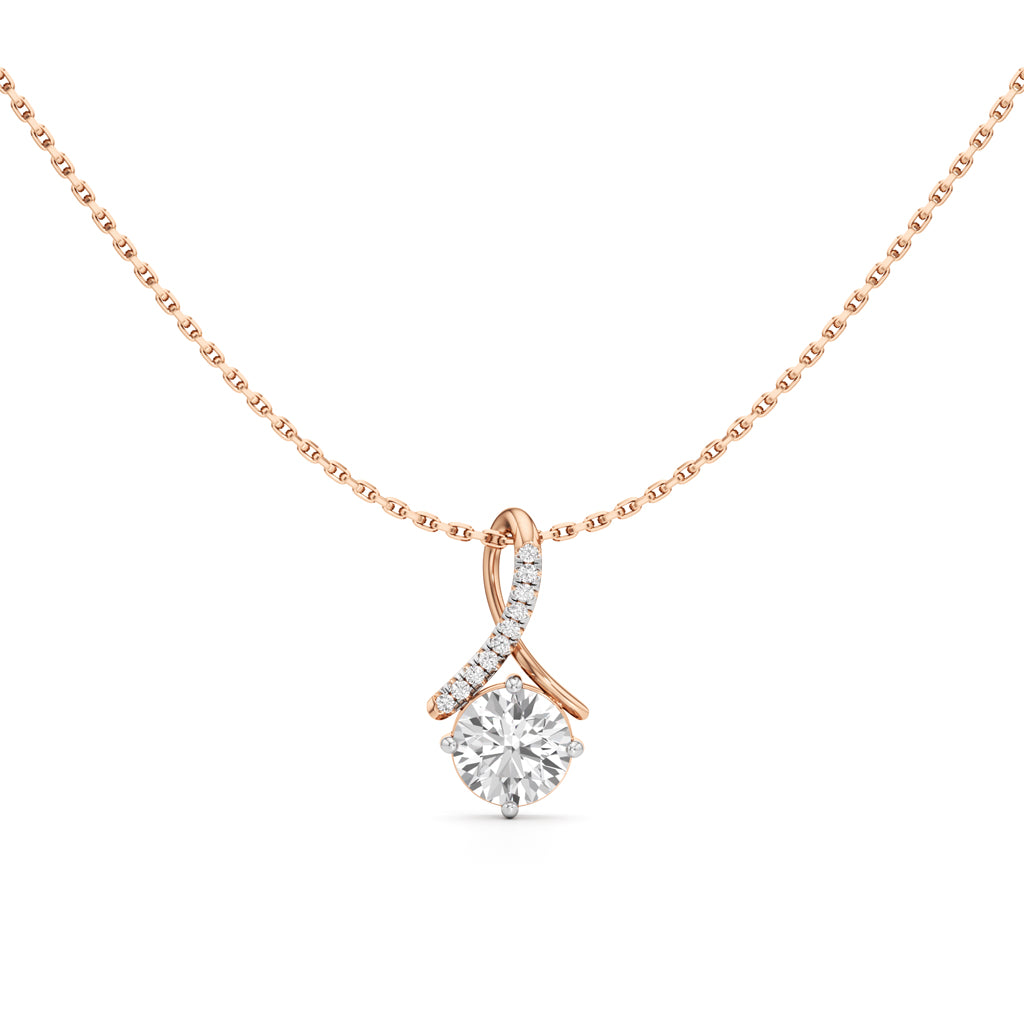 1.50 Ct Fancy Glimmer Pendant