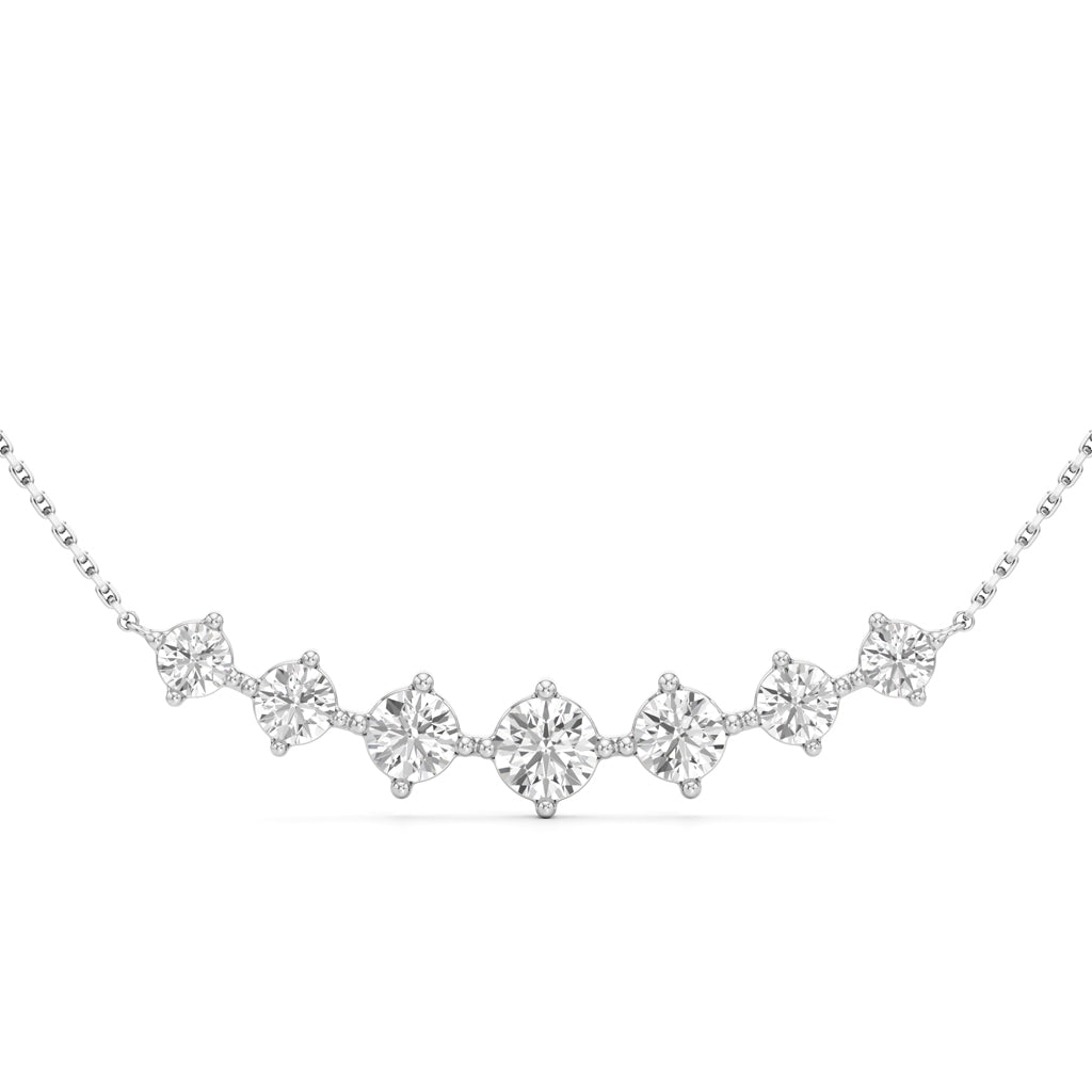 Virelle Diamond Crown Necklace