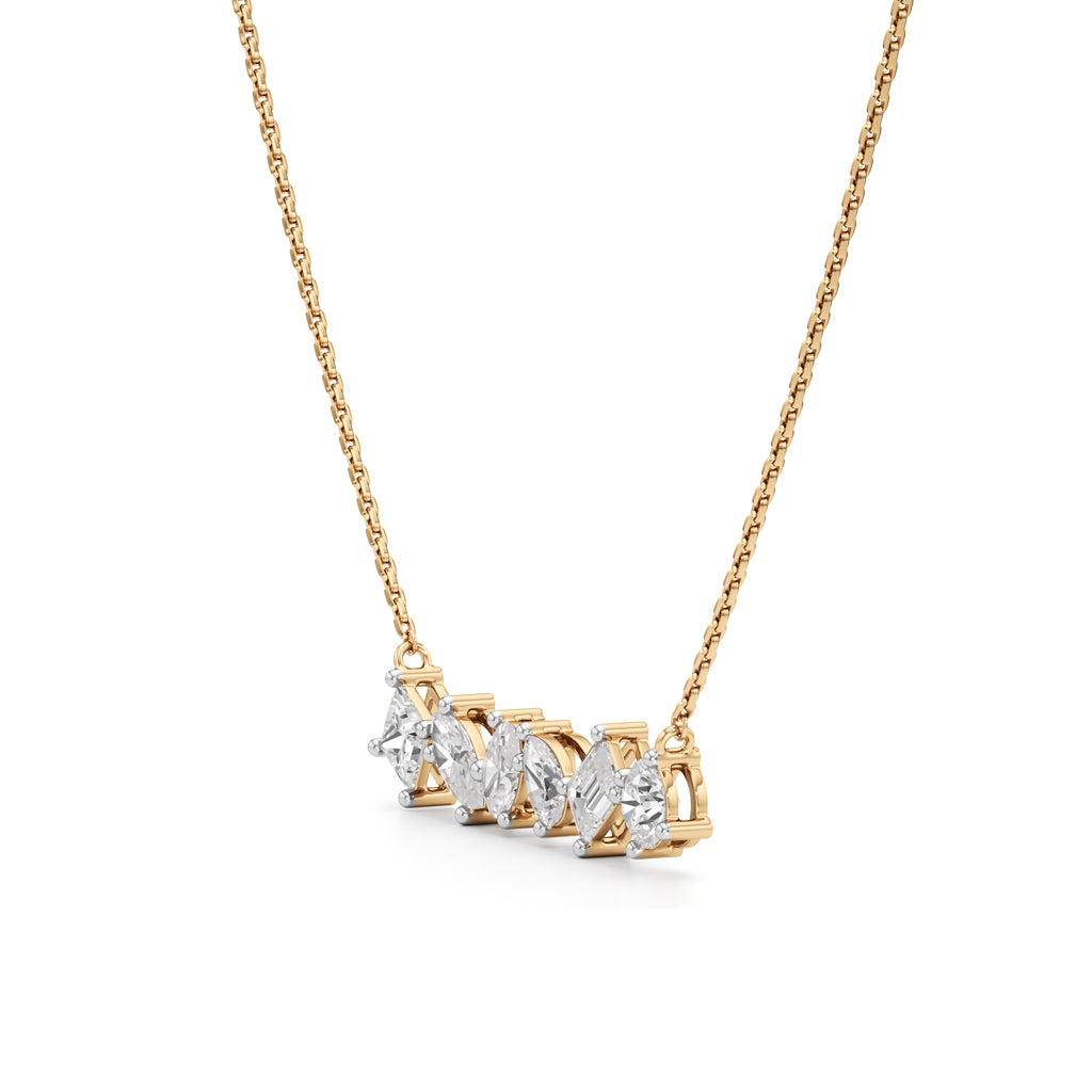 Celestia Harmony Cut Necklace