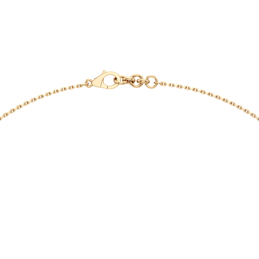 Celestia Oval Halo Pendant Necklace