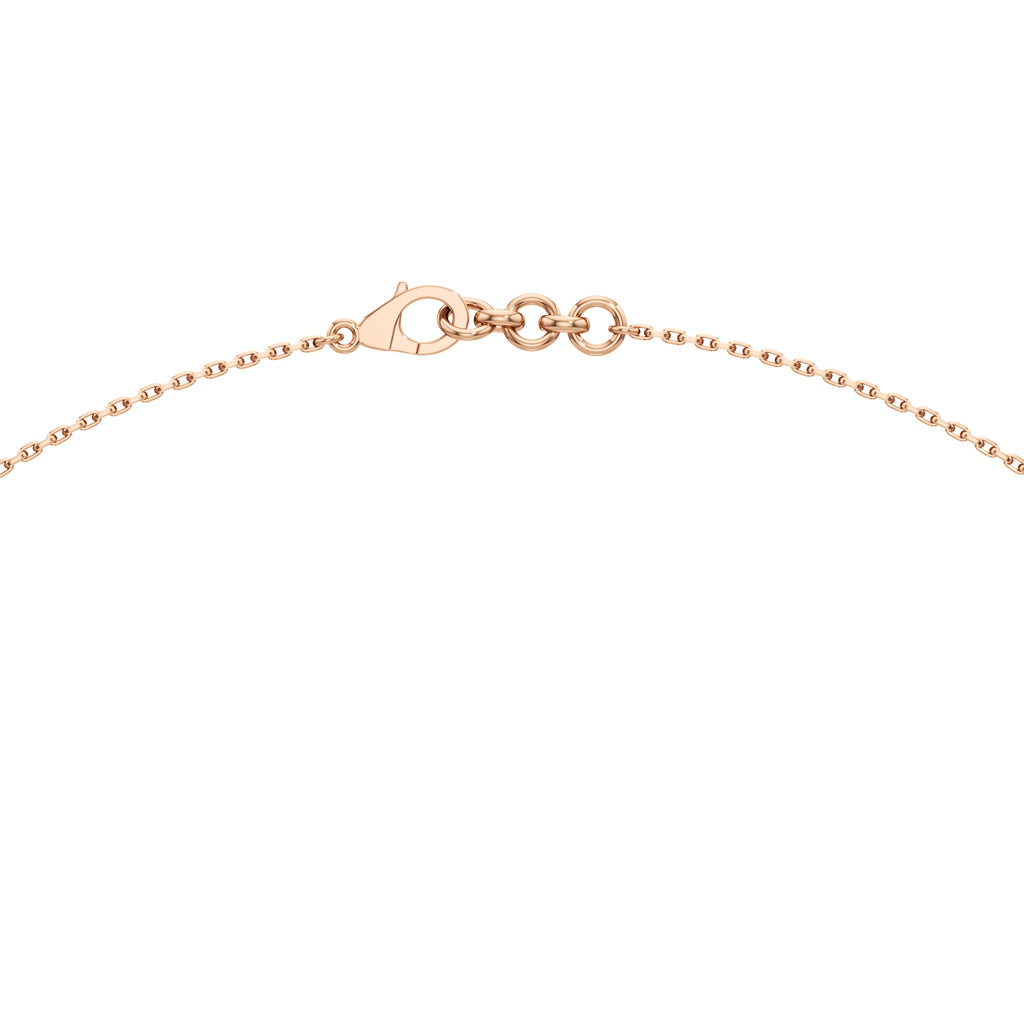 Celestia Curve Diamond Pendant Necklace
