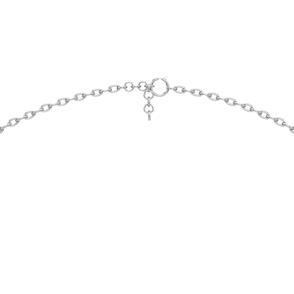 Amora Heart Solitaire Diamond Pendant