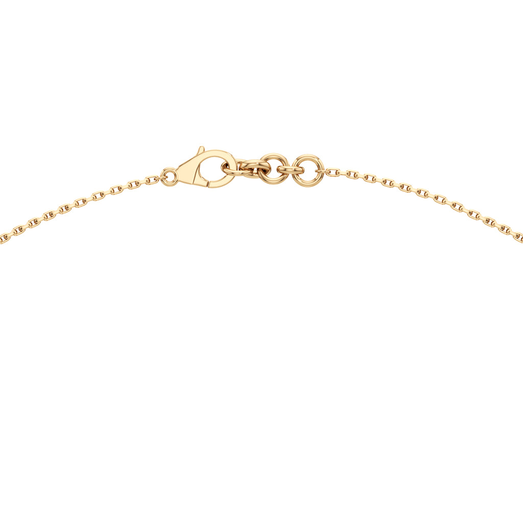 Aurora Diamond Open Heart Pendant