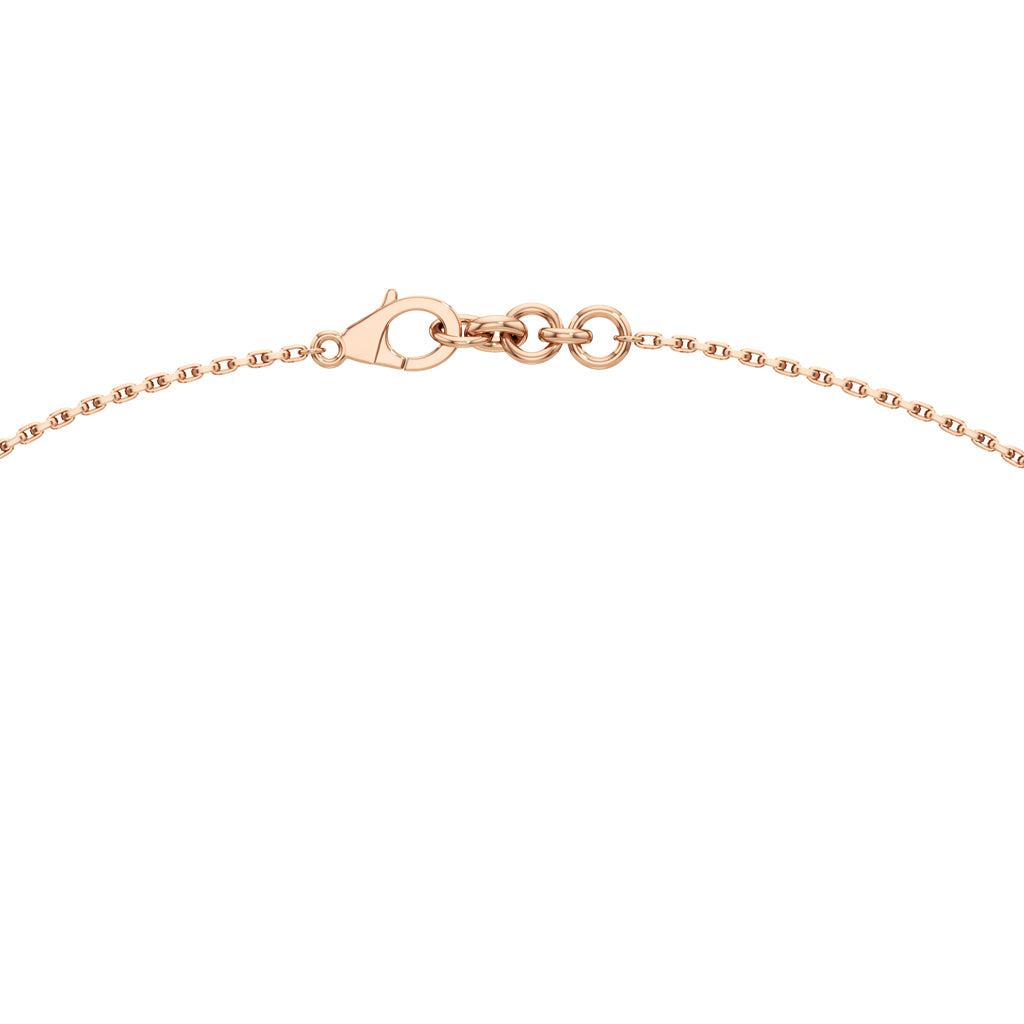 Celestia Halo Circle Pendant Necklace