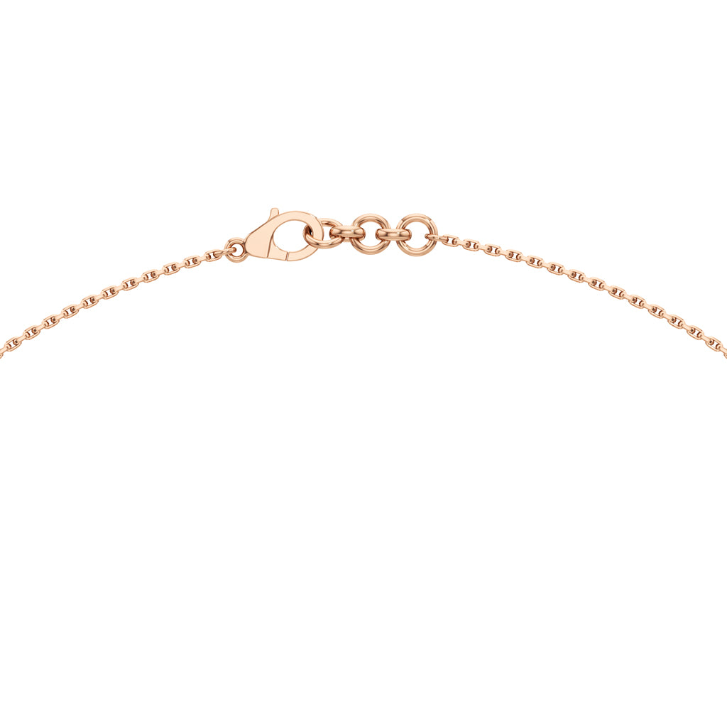 Aurelia Twin Oval Drop Diamond Necklace