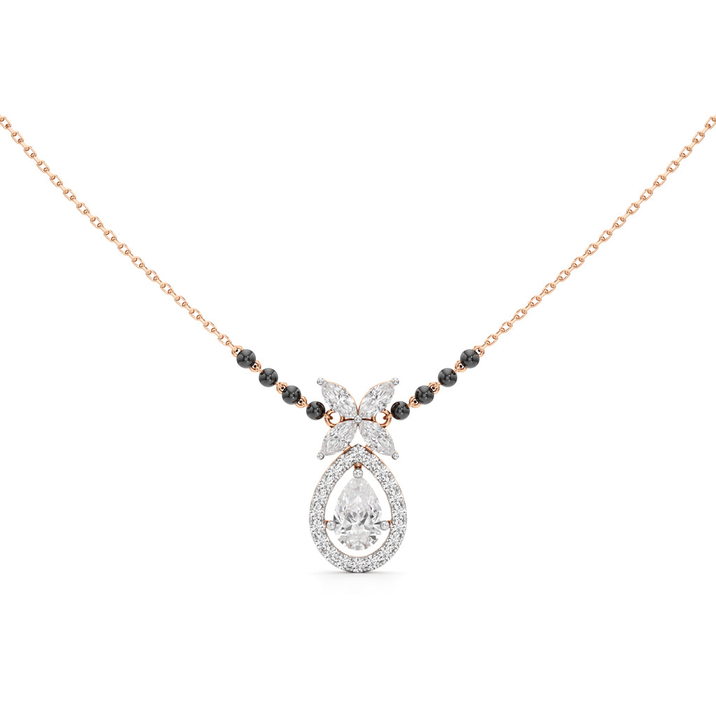 Noir Blossom Mangalsutra