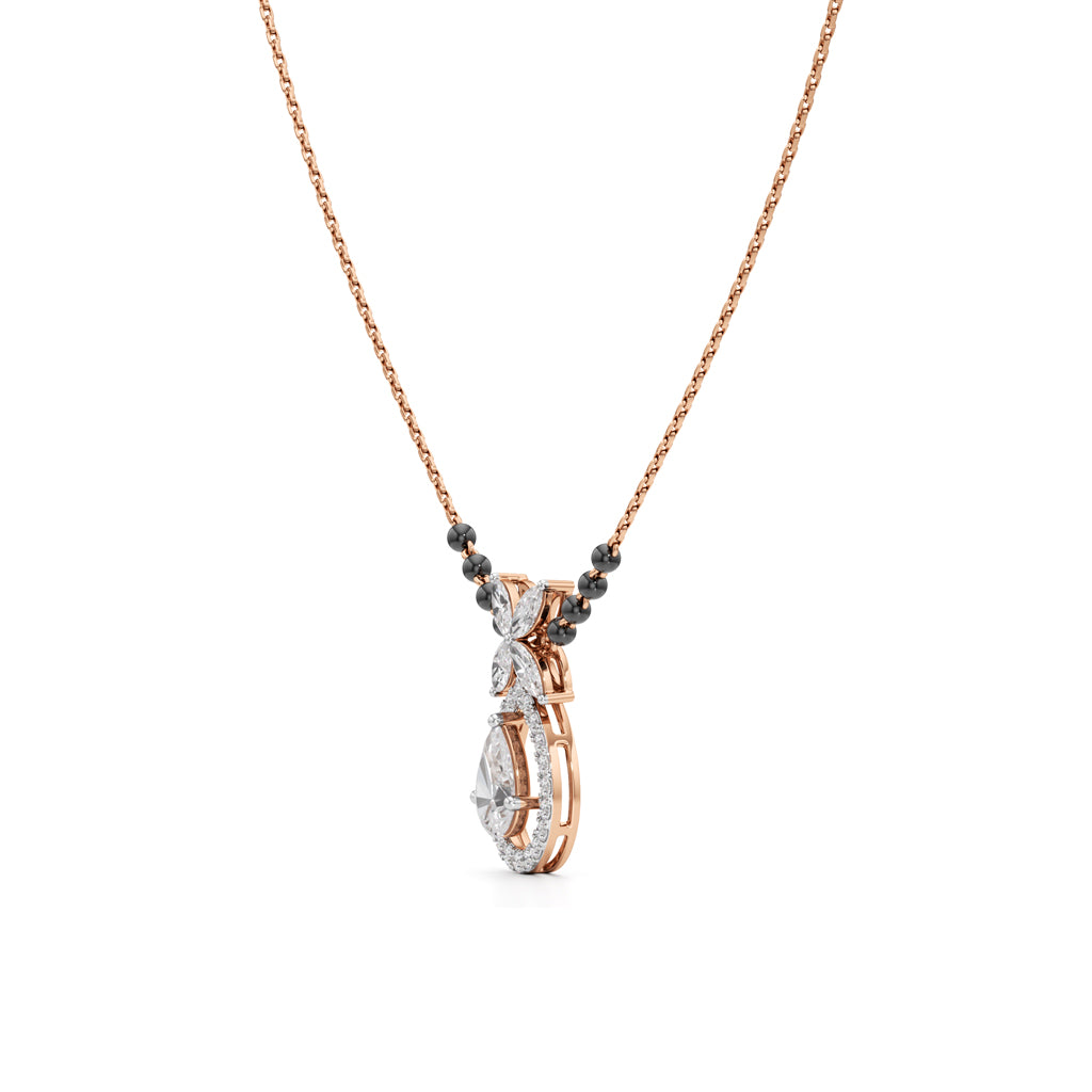 Noir Blossom Mangalsutra