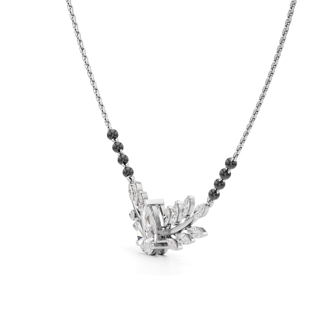 Lustre Leaf Mangalsutra