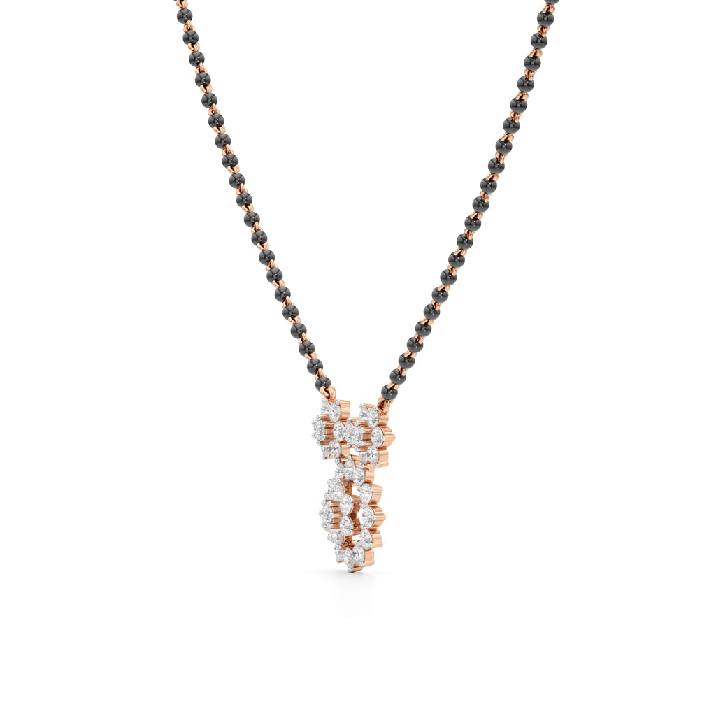 Floral Radiance Mangalsutra.