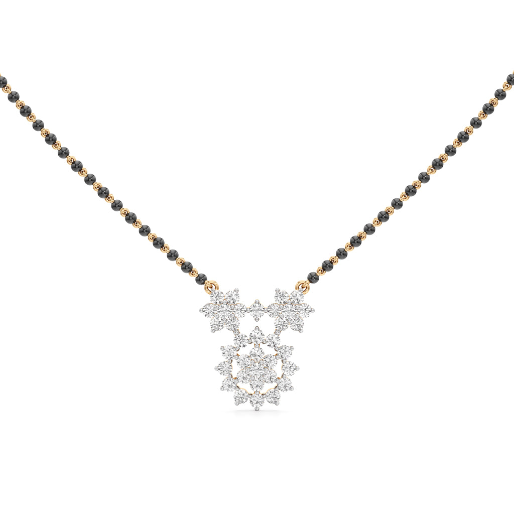 Floral Radiance Mangalsutra.
