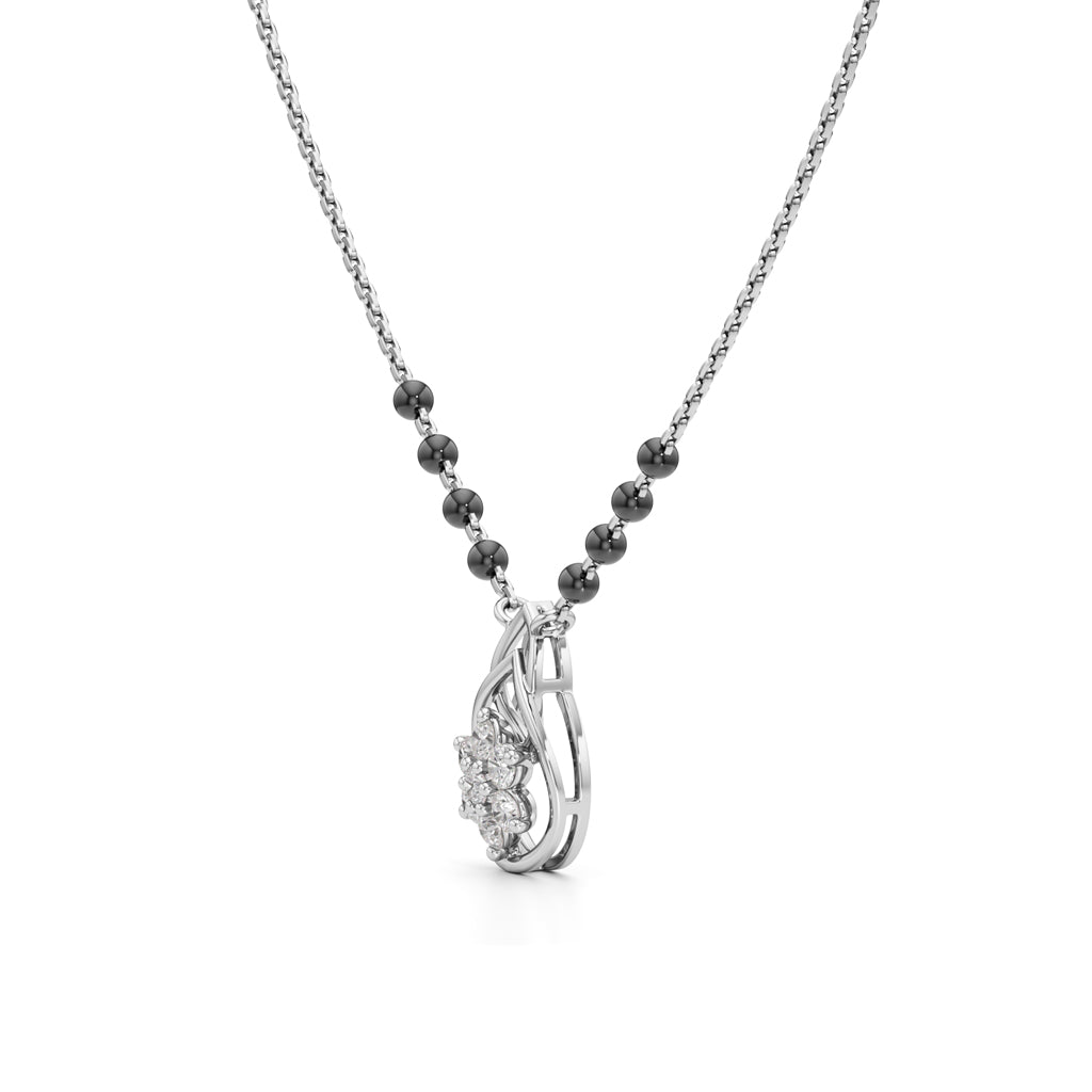 Teardrop Blossom Mangalsutra
