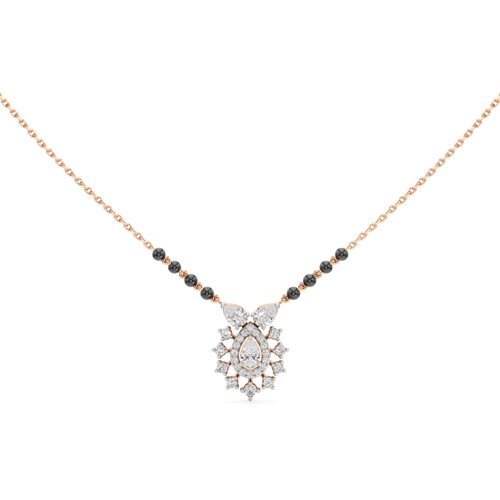 Aarohi Royal Bloom Diamond Mangalsutra