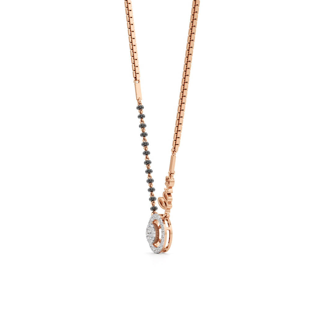 Aarohi Circle of Love Diamond Mangalsutra