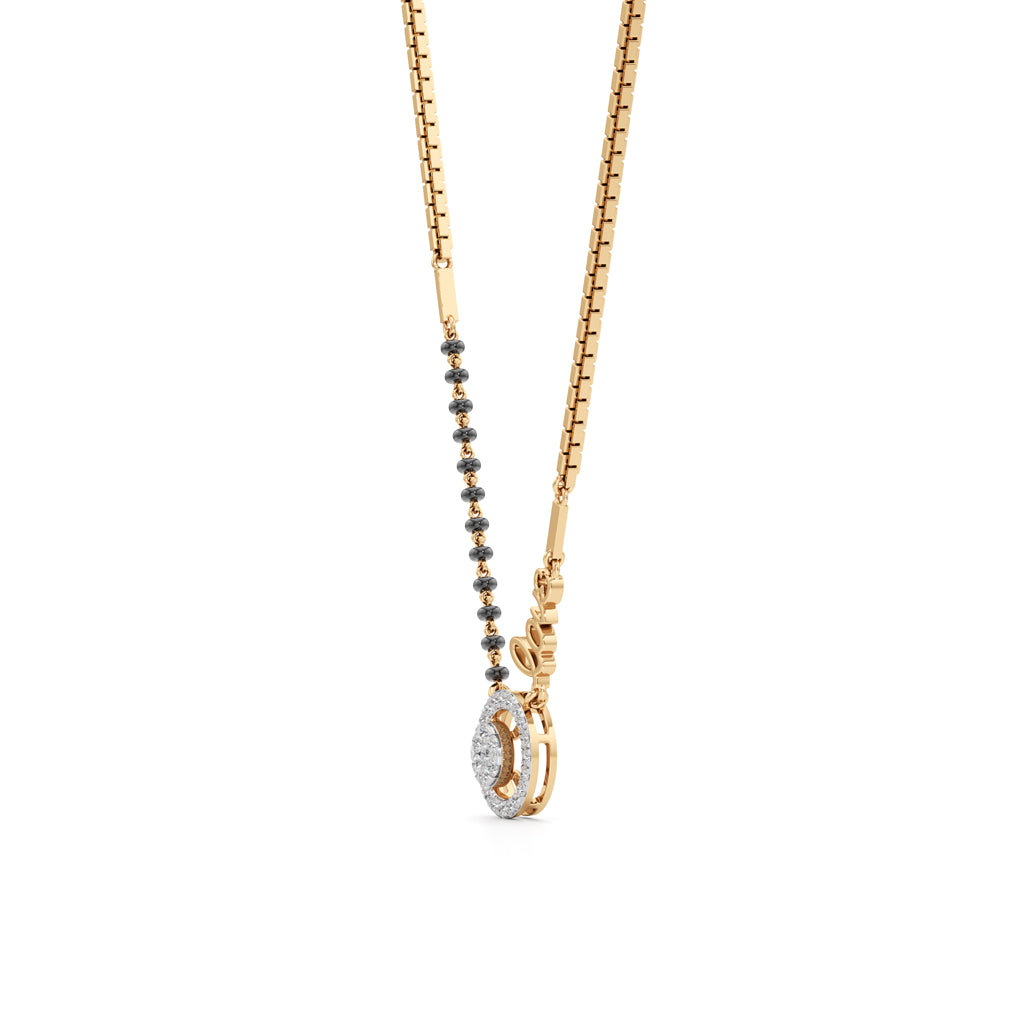 Aarohi Circle of Love Diamond Mangalsutra