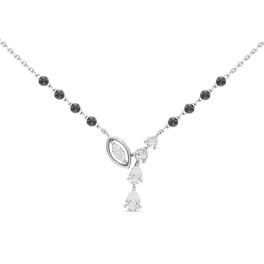 Elan Drop Diamond Mangalsutra