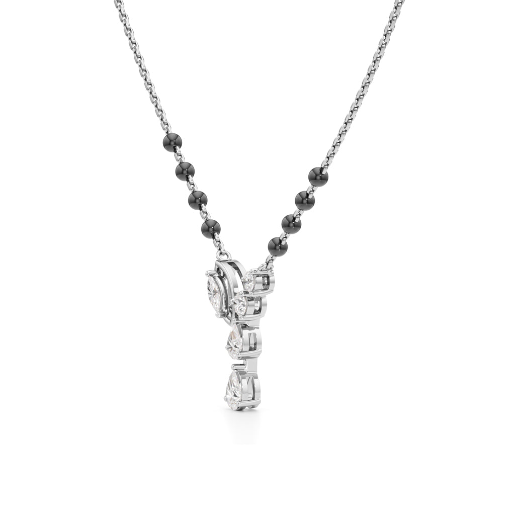 Elan Drop Diamond Mangalsutra