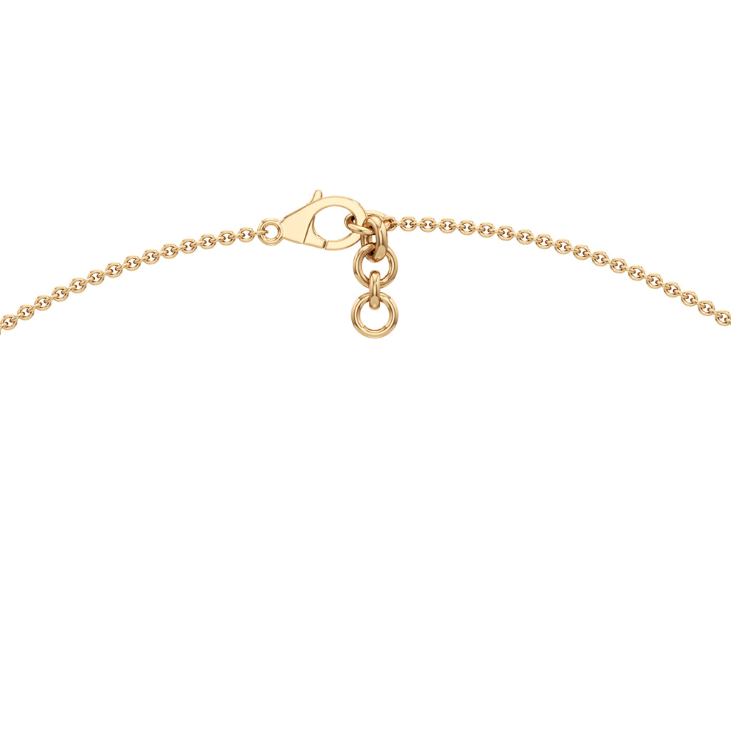 Celestial Crescent Drop Pendant 925 Sterling Silver 18k Gold Vermeil Lab Grown Diamond
