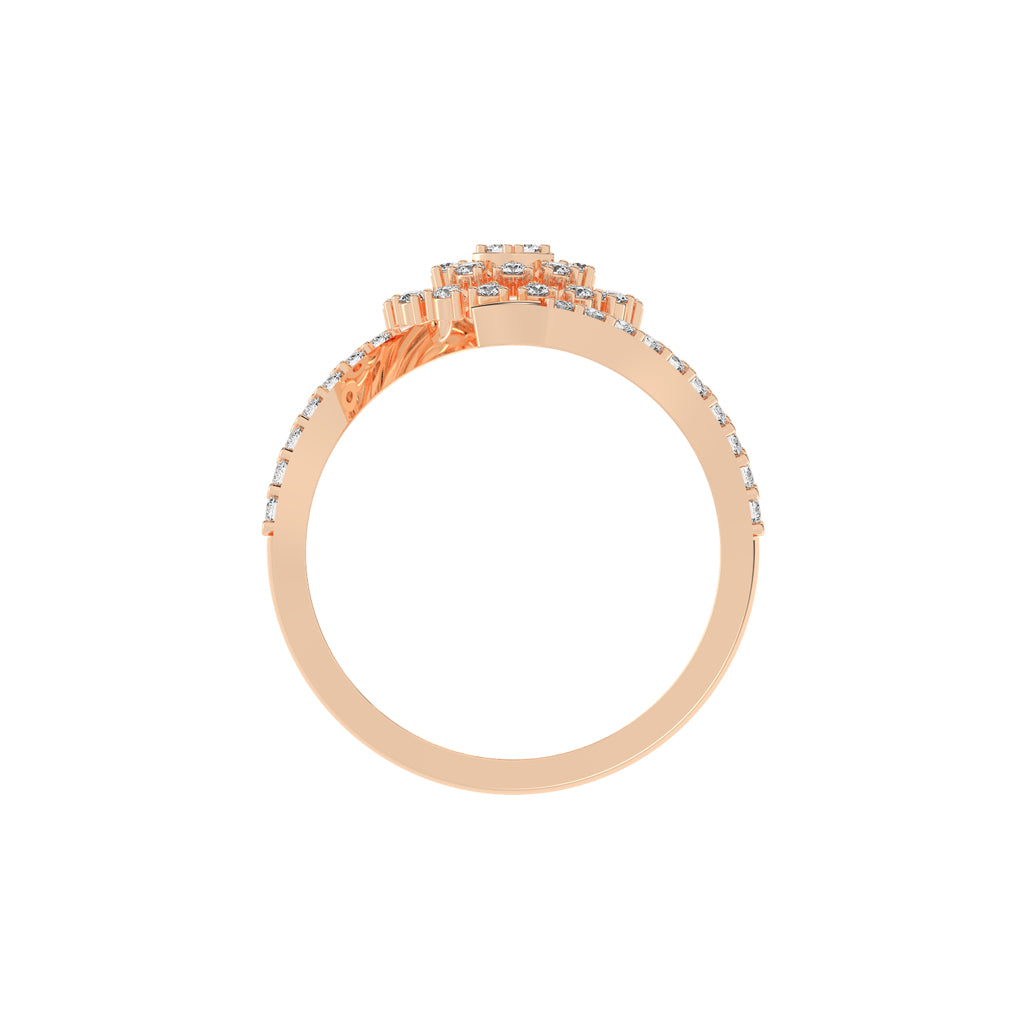 Celestial Bloom Diamond Ring