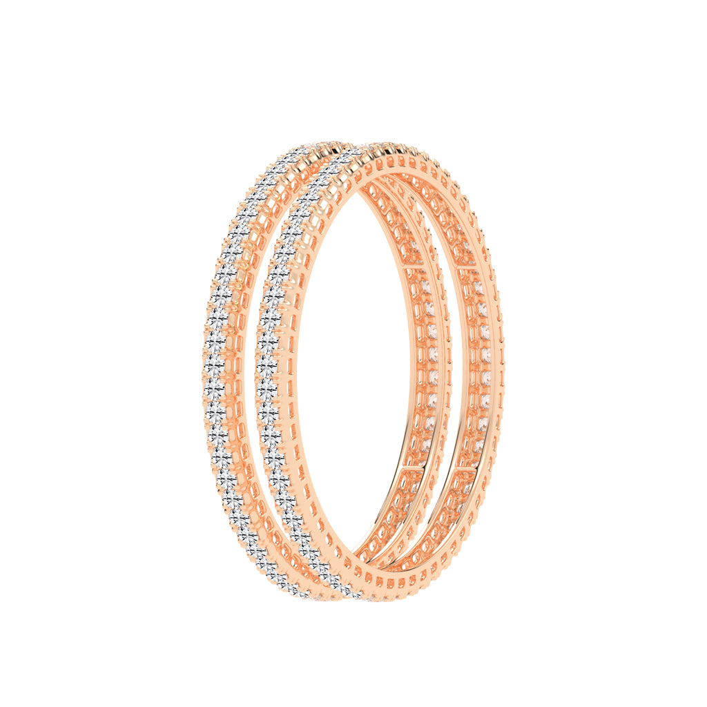 Celeste Diamond-Embellished Bangles