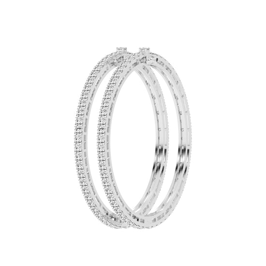 Regal Radiance Diamond Bangle
