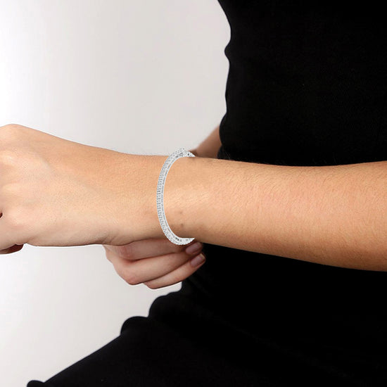 Regal Radiance Diamond Bangle