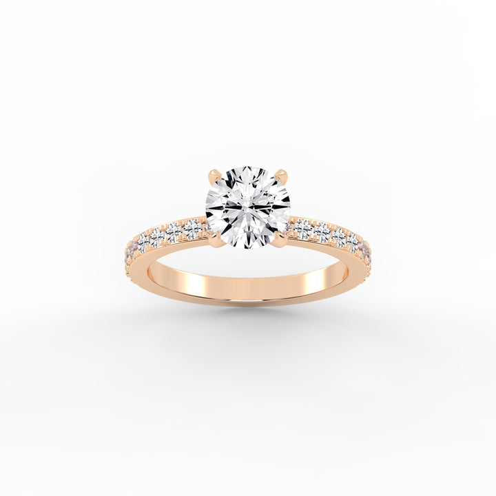 Radiant Elegance Classic Solitaire Ring