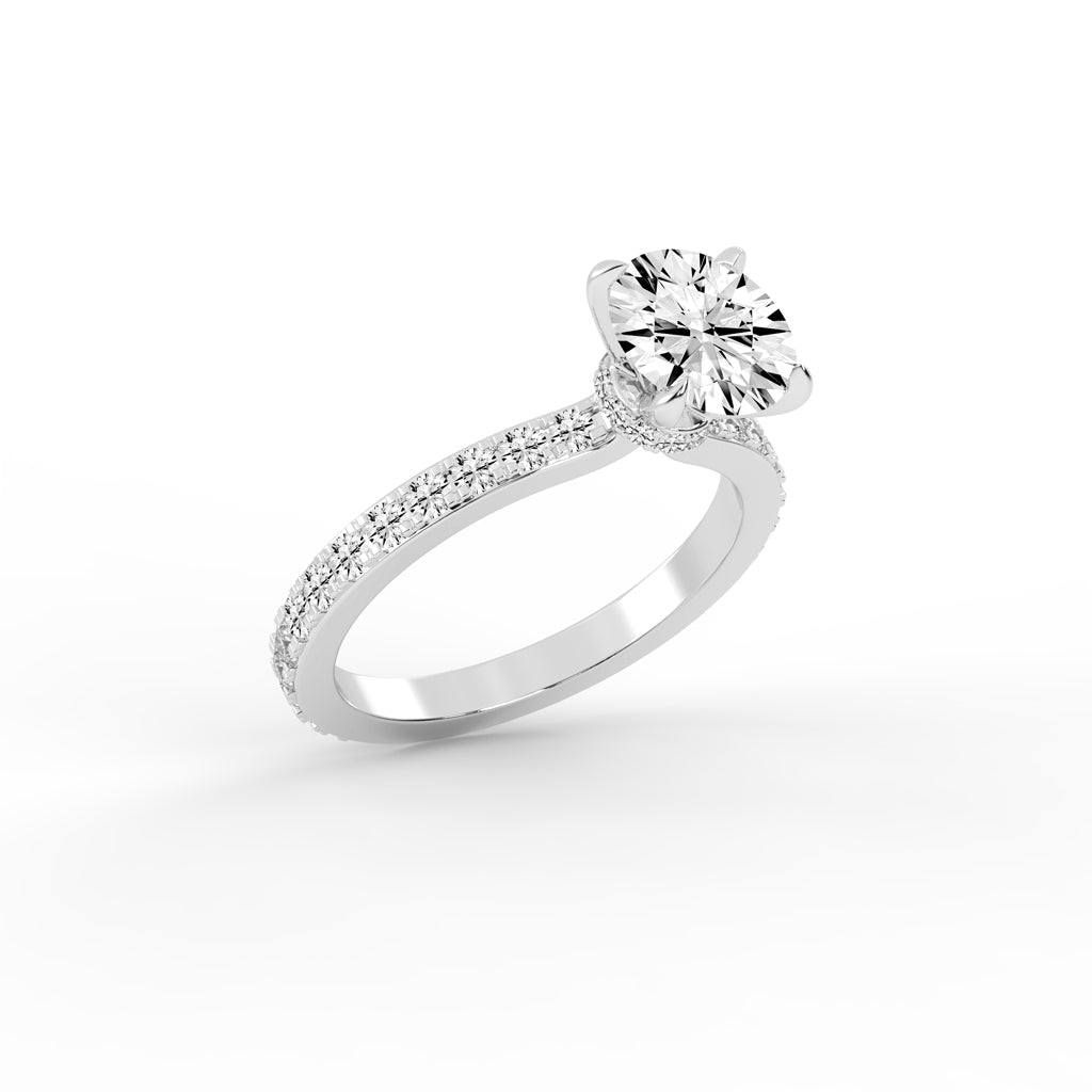 Radiant Elegance Classic Solitaire Ring